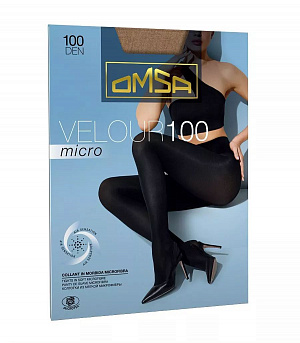 Velour Micro 100 Колготки Omsa