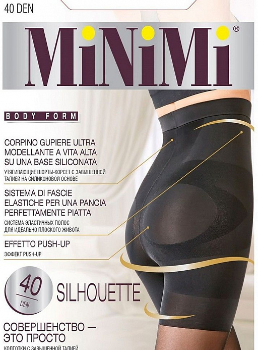 картинка Silhouette 40/140 Колготки(высокая утяжка шорты) Minimi от интернет магазина