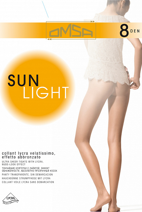 картинка Sun light 8 Колготки Omsa от интернет магазина